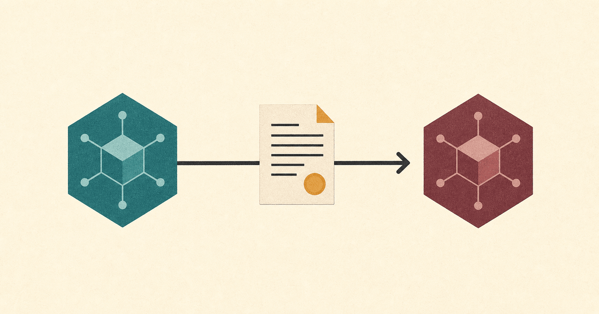 A buyer software agent sends one service contract to a provider software agent.