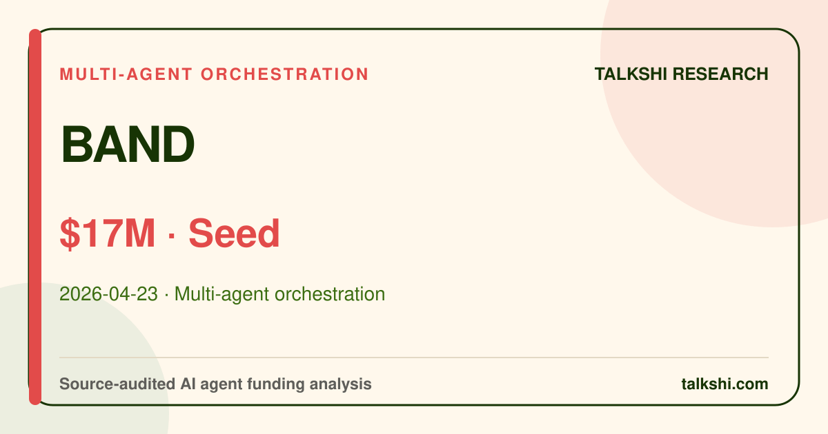 BAND $17M Seed AI funding analysis