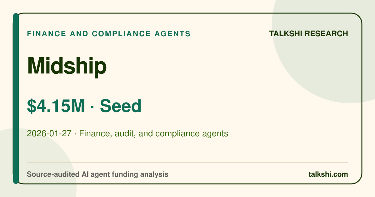 Midship $4.15M Seed AI funding analysis