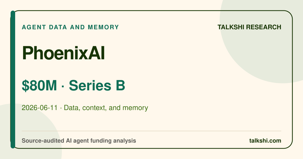 PhoenixAI $80M Series B AI funding analysis